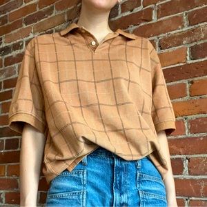 Plaid Polo Shirt | Van Heusen